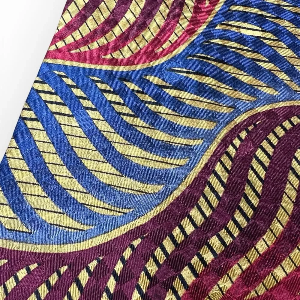 Vintage Jhane Barnes Silk Tie Lot Japan Original Fabric Geometric Art To Wear